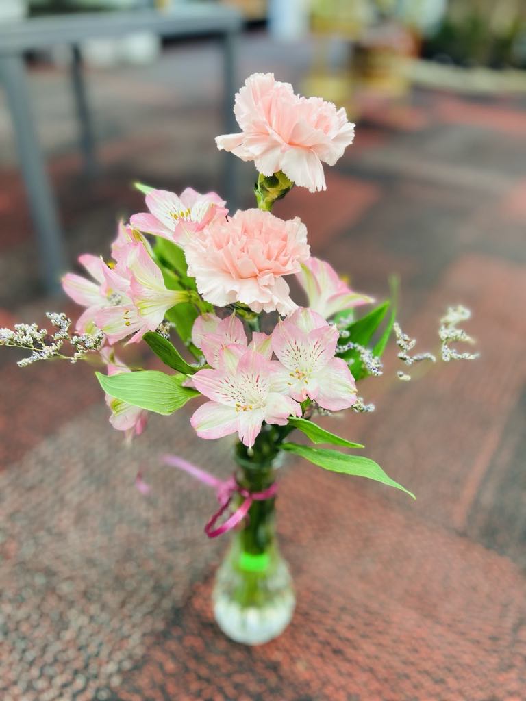 Angel Eyes - From the delicate fragrance to the velvety petals with alstroemeria and pink carnations, it’s a special gift that’s sure to make their heart sing.  