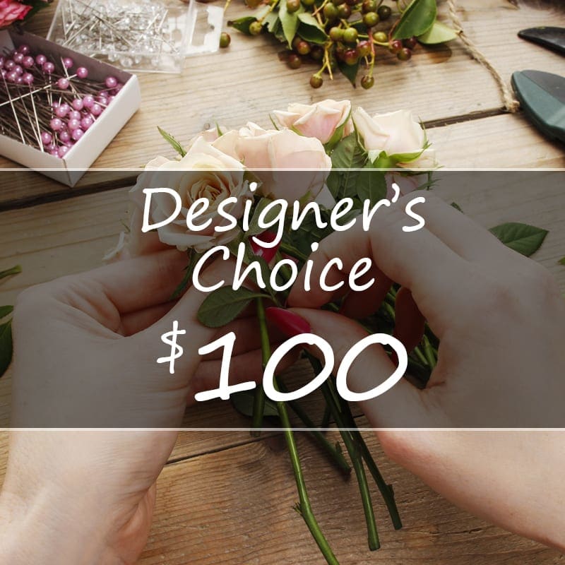 Fresh designer choice Special Fresh designer choice Special - Let our designers craft you a one of a kind mix of vibrant high end flowers