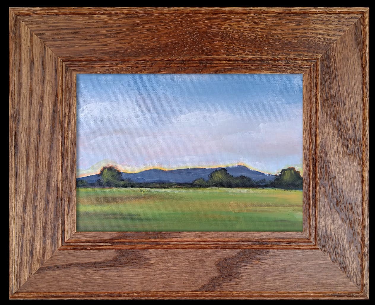 Moi's Landscapes - Titled Plein Air study. Each measure 5X7 inches $75 each 