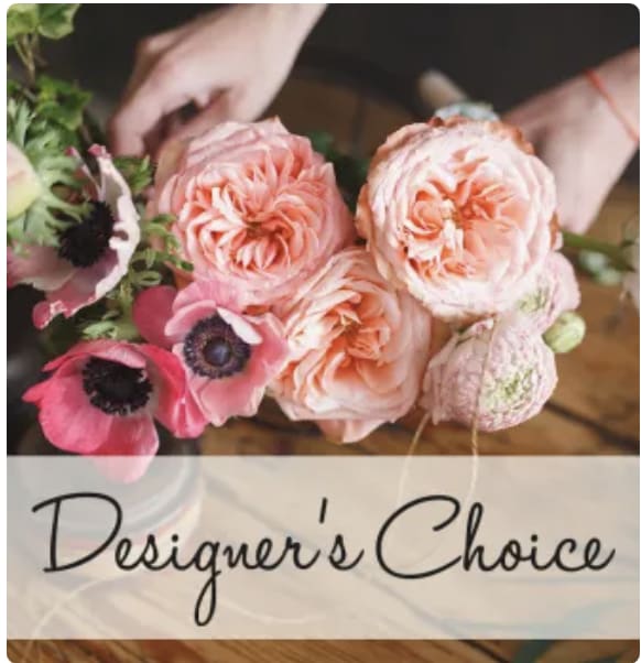 LARGE Designer's Choice LARGE Designer's Choice - Experience the magnificence of our LARGE Designer's Choice arrangements, featuring stunning seasonal flowers and an ever-changing color palette. Each arrangement is carefully crafted to suit the occasion with the freshest blooms available. Contact us at 915-335-4293 or leave a message in the "Florist Instructions box" for specific requests. Upgrade to DELUXE or PREMIUM for extra blooms and enhanced beauty.