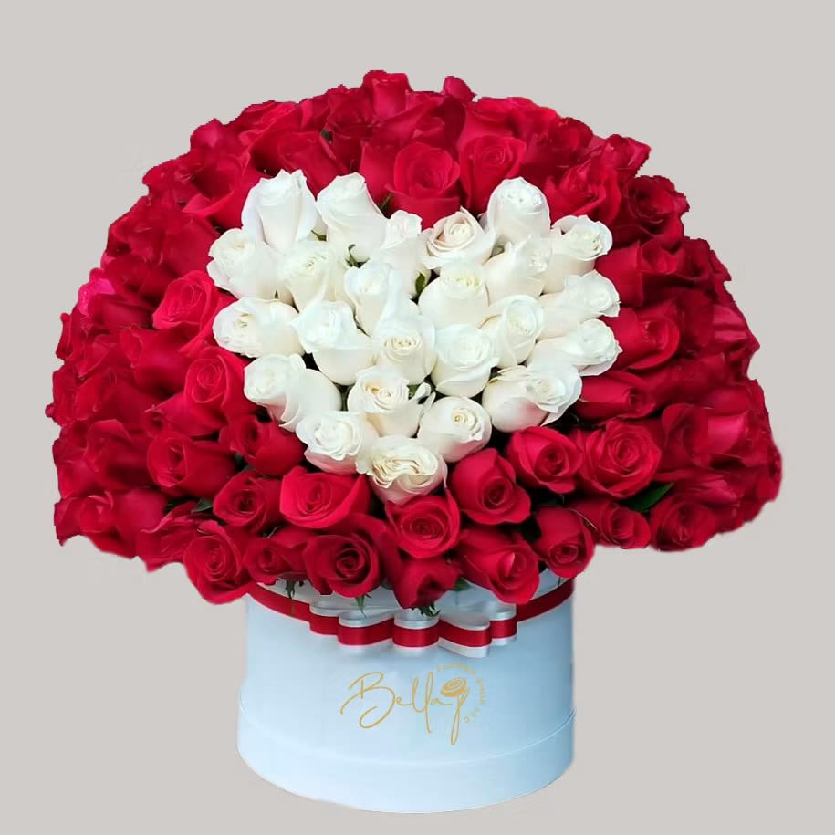 Big love - 100 premium Roses XXL box