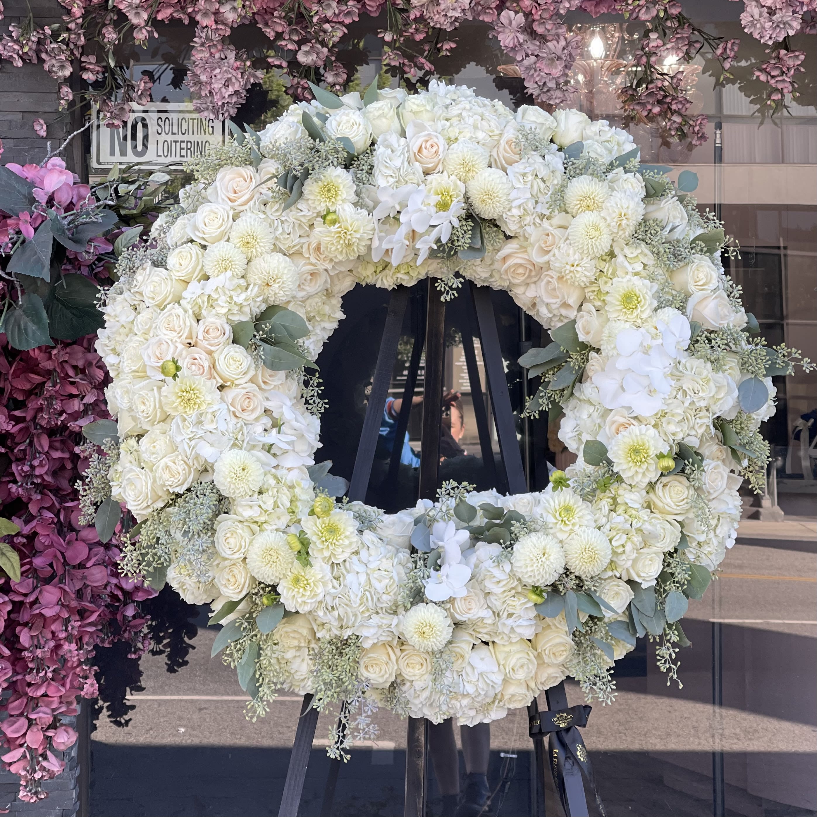 Sympathy square  - Beautiful big arrangement with the premium flowers