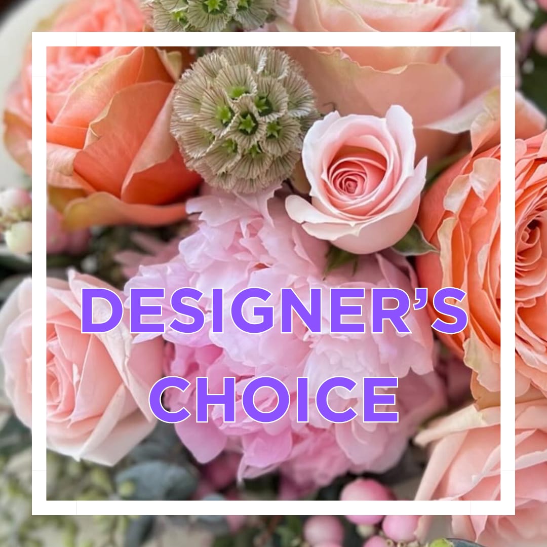 Designer's Choice Vase Designer's Choice Vase - Leave the design up to us! Include any specific color or flower request in the notes.
