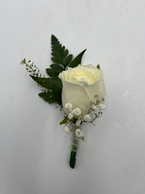 White Boutonniere White Boutonniere - White Boutonniere