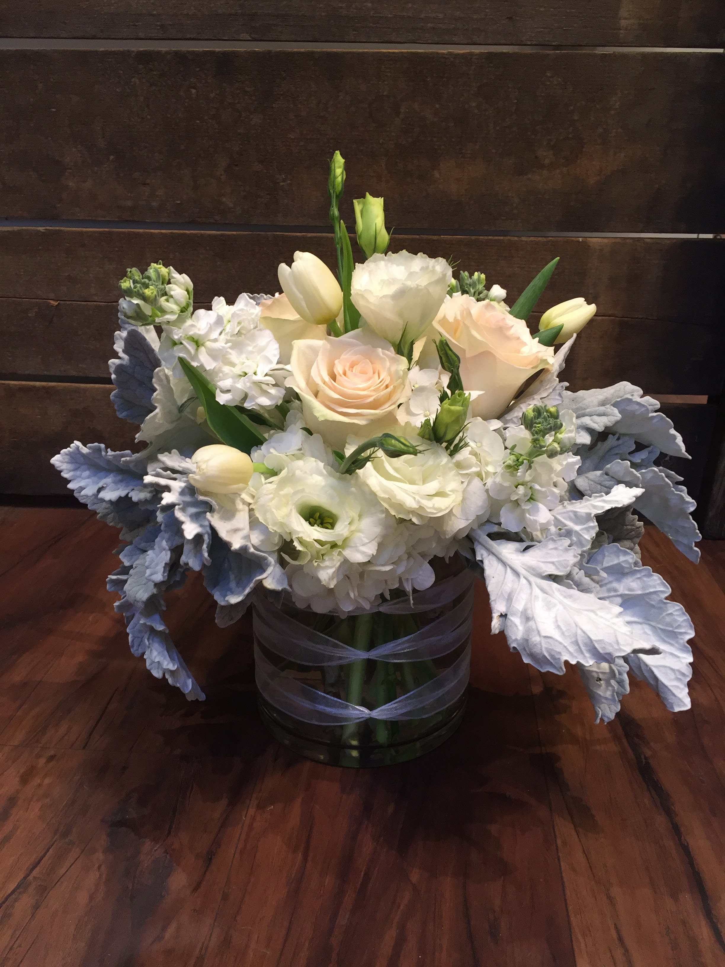Pure Pleasures - Pure beauty and sweet innocence come to life in this dreamy collection of pearly white and pastel blooms.