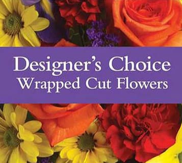 Designer's Choice WRAP - We'll hand select a variety of mixed florals &amp; colors to meet your value price pick! Photo is just a sample...all flower hues &amp; selection will vary based on our market inventory at time of delivery date. We try to balance out a nice mix of high-end price points per stem..this gives your bouquet a fuller look.    If you DO NOT want a specific flower please note in &quot;special instructions&quot; It includes fresh greenery as well. NO vase/containers included...NO designing! Great for that someone who loves to arrange at home or office using their own keepsake containers. Not ideal to hospitals patients, funeral homes or a work place that might not have water &amp; container upon receiving this gift choice.