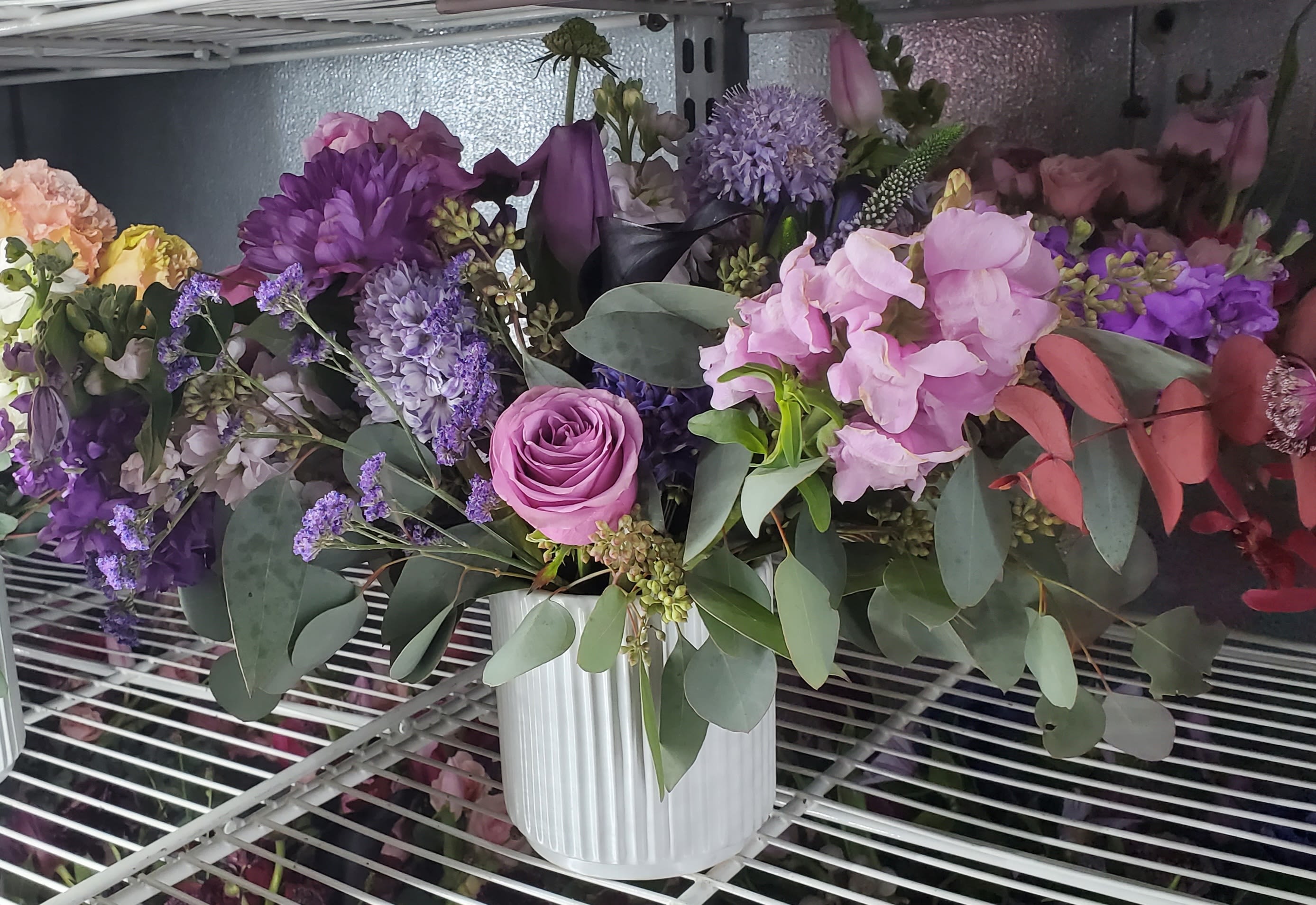 All about the purple All about the purple - High-end flowers