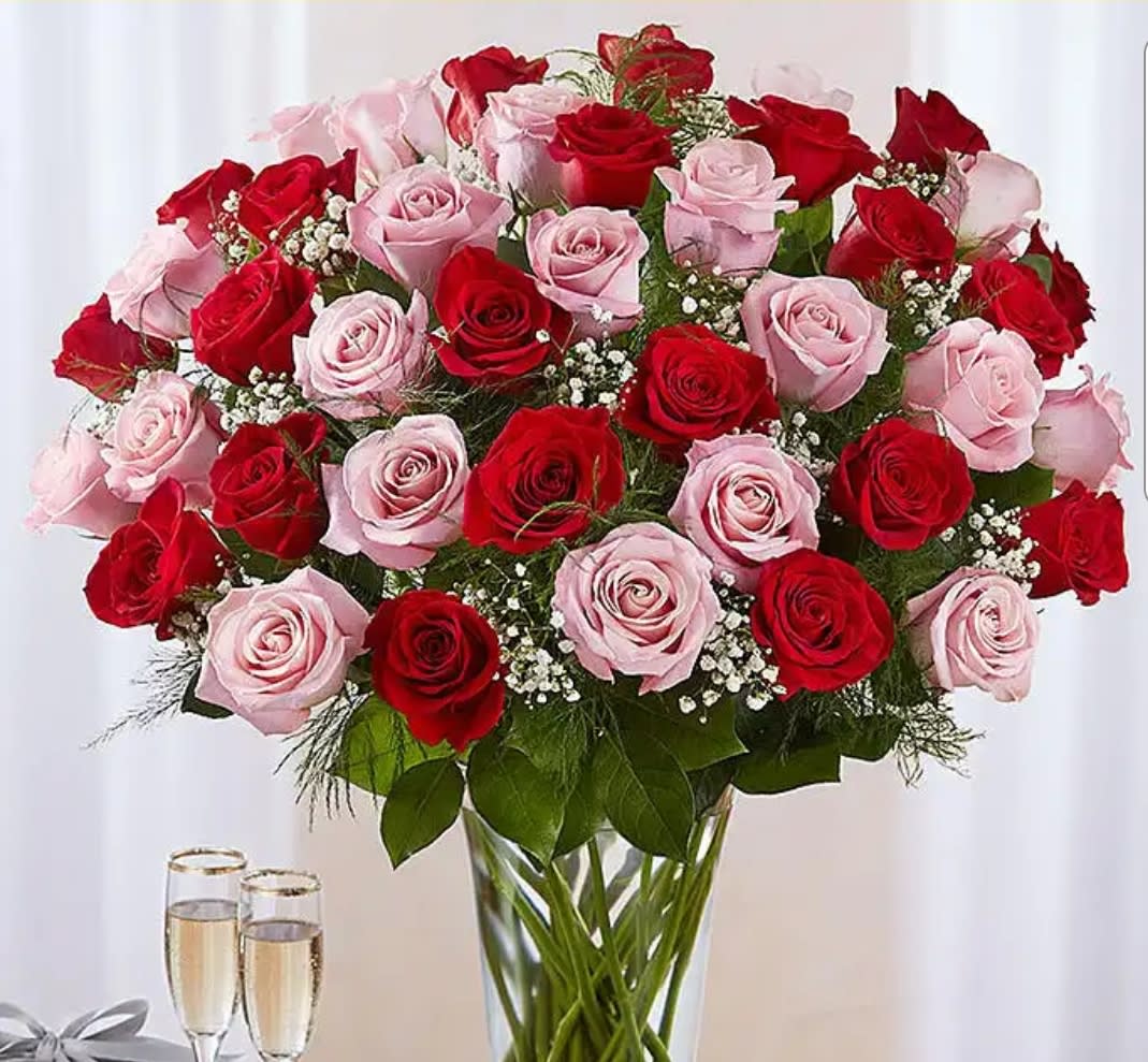Radiance Radiance - This spectacular bouquet of three dozen roses is designed for that special someone. If you prefer different colors, make a note in special instructions.