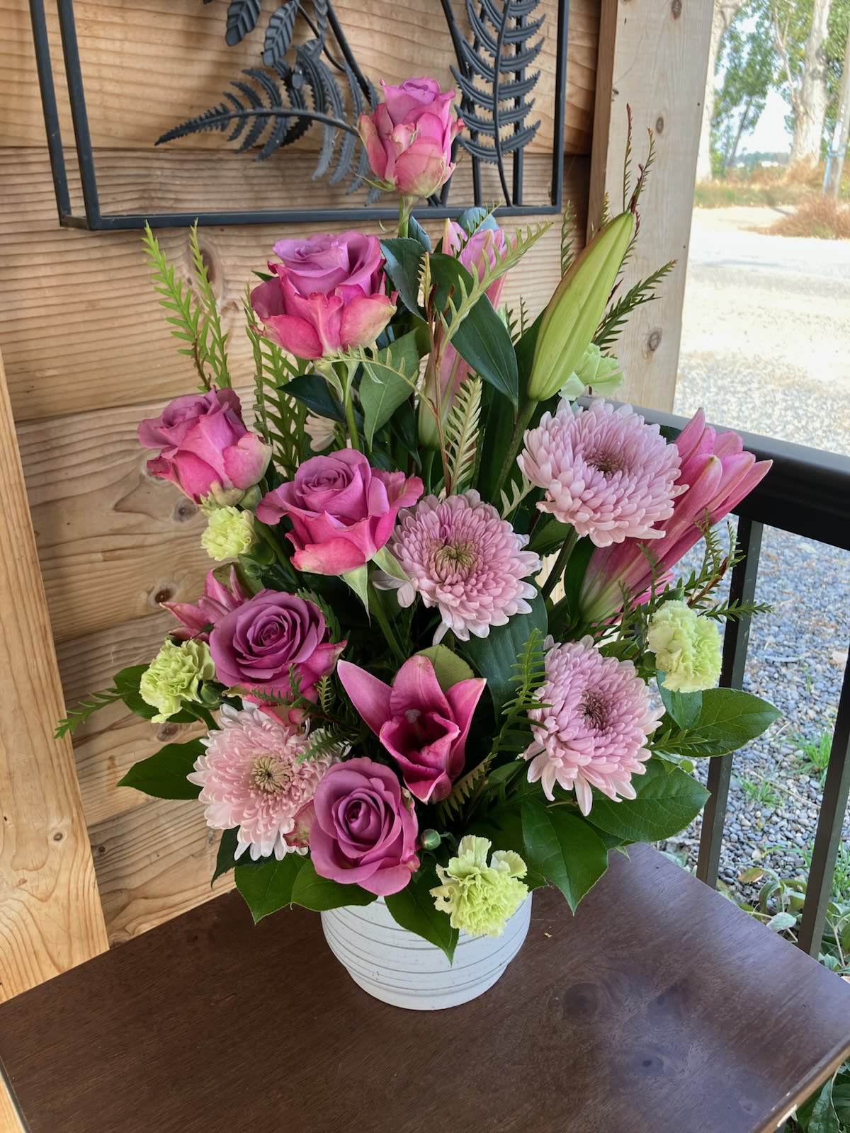 Purple Majesty - Beautiful purple arrangement for that lovely someone.