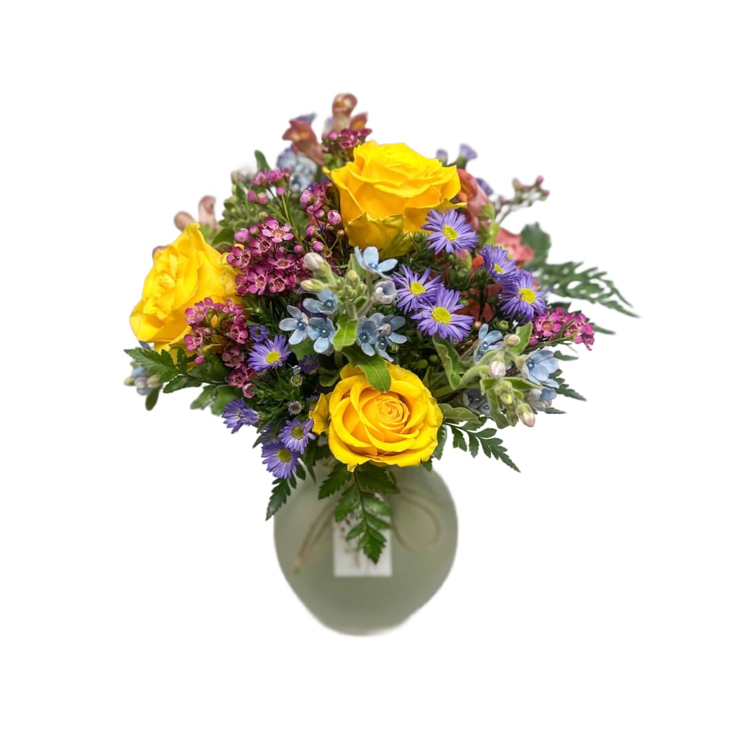 Carolyn Carolyn - The Carolyn is a wildflower bouquet full of seasonal blooms.