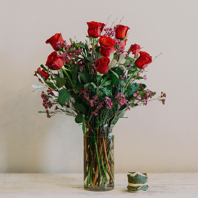 One Dozen Red One Dozen Red - A classic dozen long stem red roses