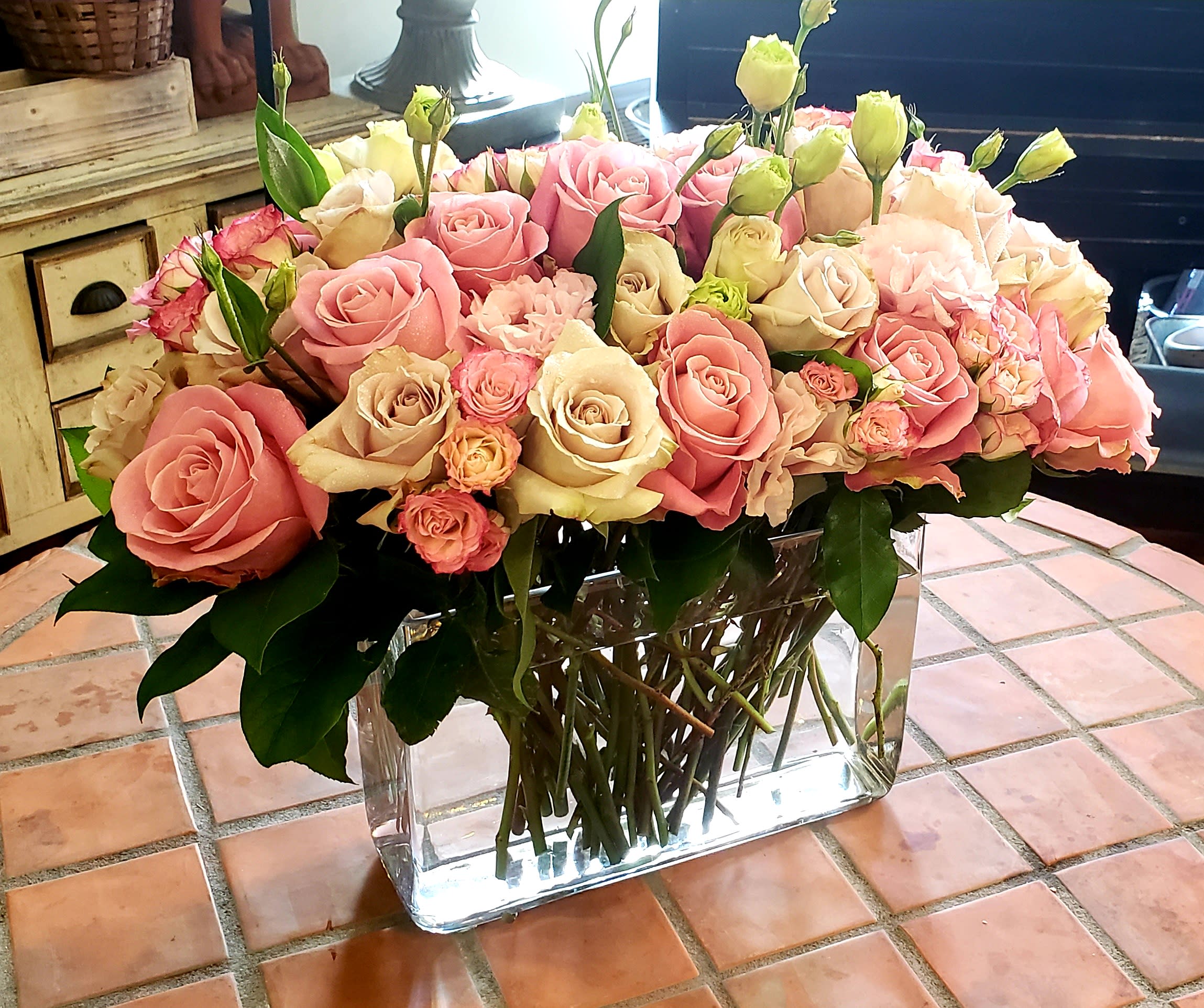 Pink Garden Pink Garden - A lush arrangement of pink blossoms