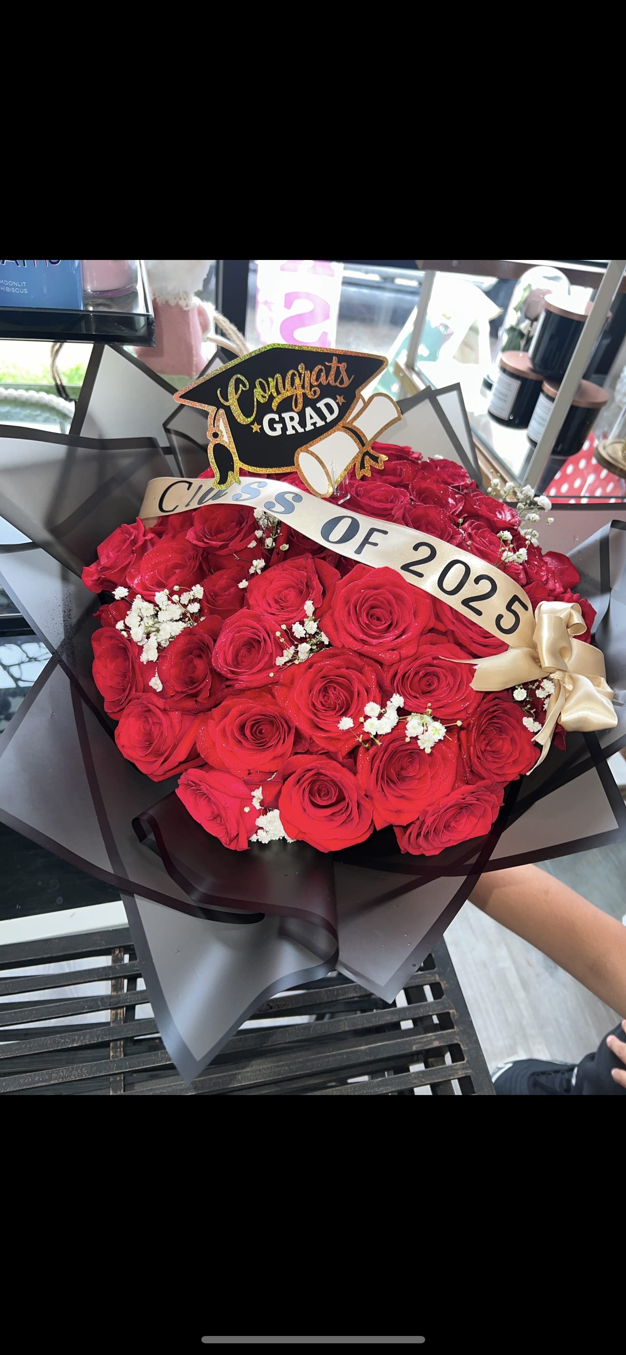 Congratulations - Roses for say you did it