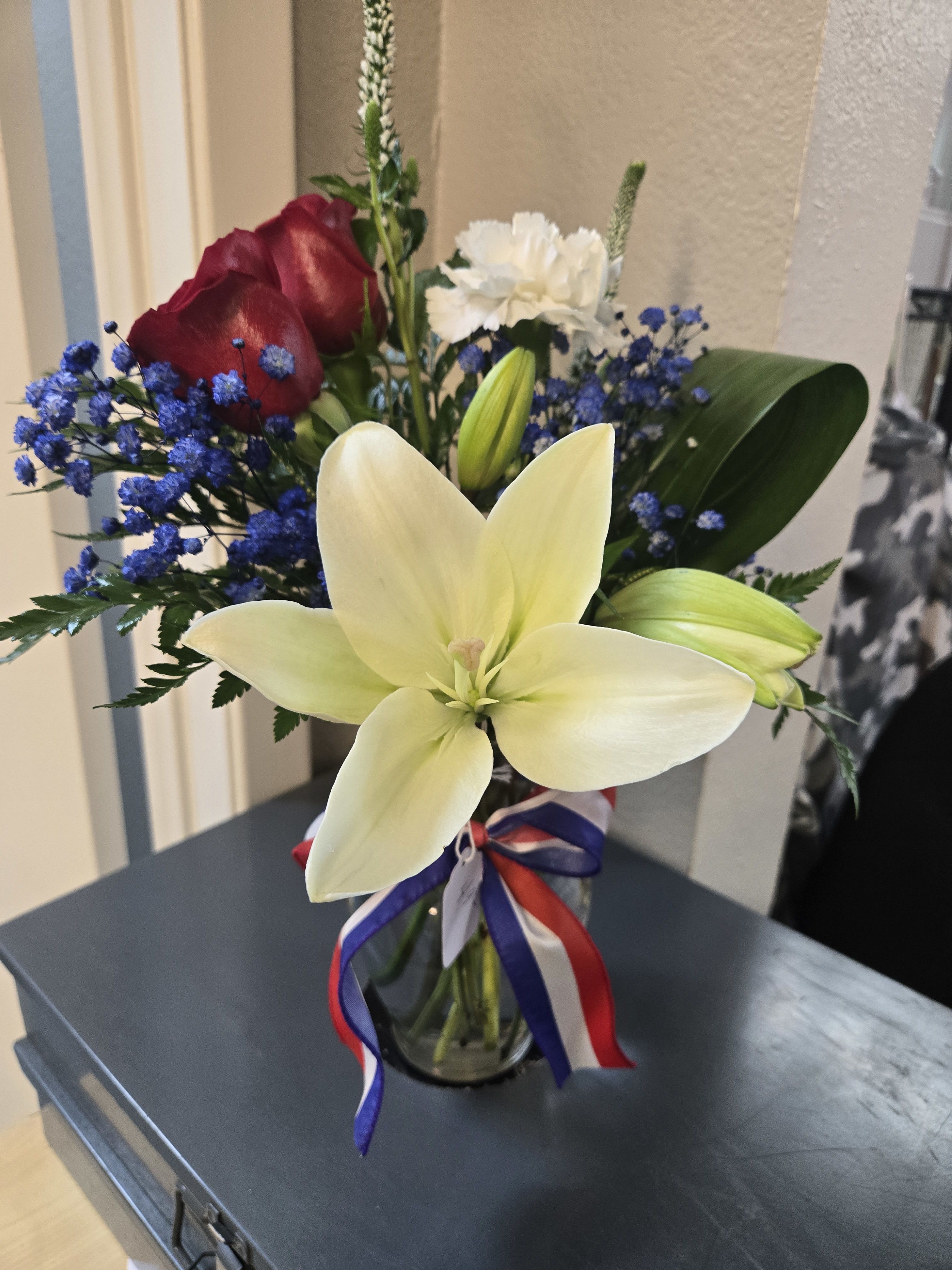 Memorial  - Red white blue 