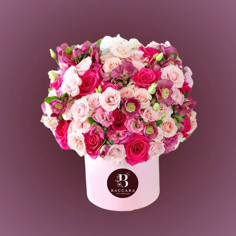 Spring Blossom Radiance: Pink Floral Arrangement Spring Blossom Radiance: Pink Floral Arrangement - Celebrate the arrival of spring with our Spring Blossom Radiance floral arrangement! Bursting with vibrant shades of pink, this cheerful display features a delightful mix of peonies, tulips, and gerbera daisies, capturing the essence of blooming gardens. Perfect for brightening up your home or as a heartfelt gift, this arrangement radiates joy and freshness, making every day feel like a sunny spring morning. Bring a touch of color and happiness into your space with this stunning collection of spring blooms! Disclaimer: Product images are for reference only. Actual flower shades, box colors, and arrangement styles may vary slightly based on seasonal availability and stock. We always strive to match the overall style, color palette, and quality shown in the photos, ensuring every arrangement is fresh, beautiful, and thoughtfully curated.