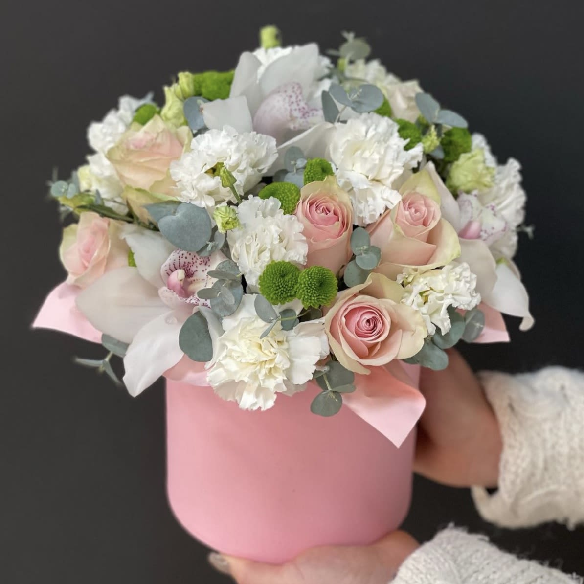 № 93 - Mixed flowers box.