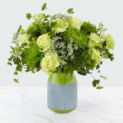 Soft and Elegant bouquet - Roses, spider mums, carnations, filler