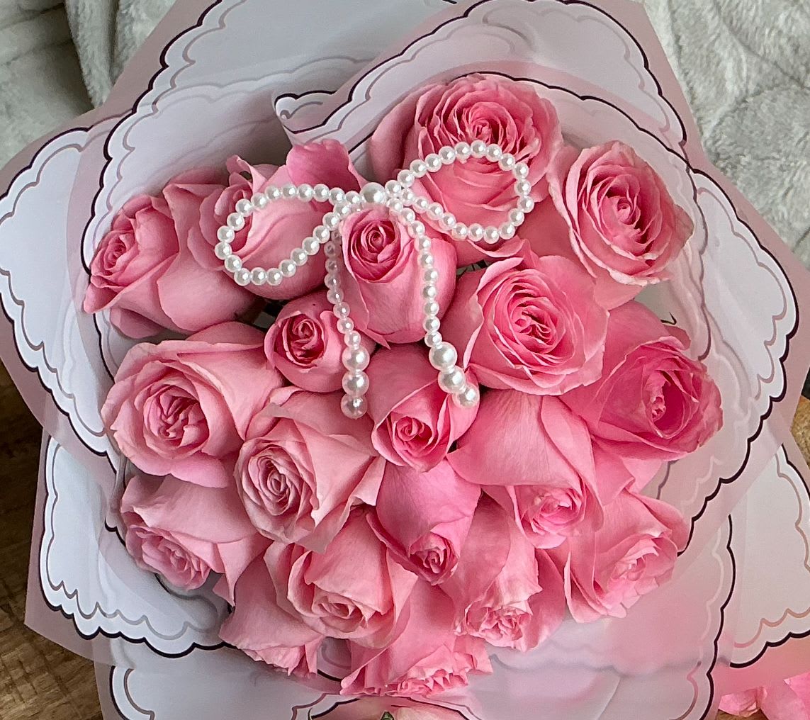 Buchon pink - 25 Premium roses.