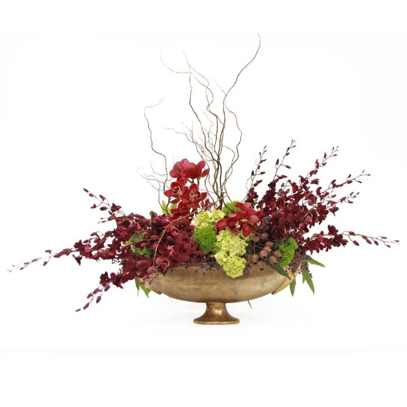 Thanksgiving Orchid Centerpiece - Thanksgiving Orchid Centerpiece