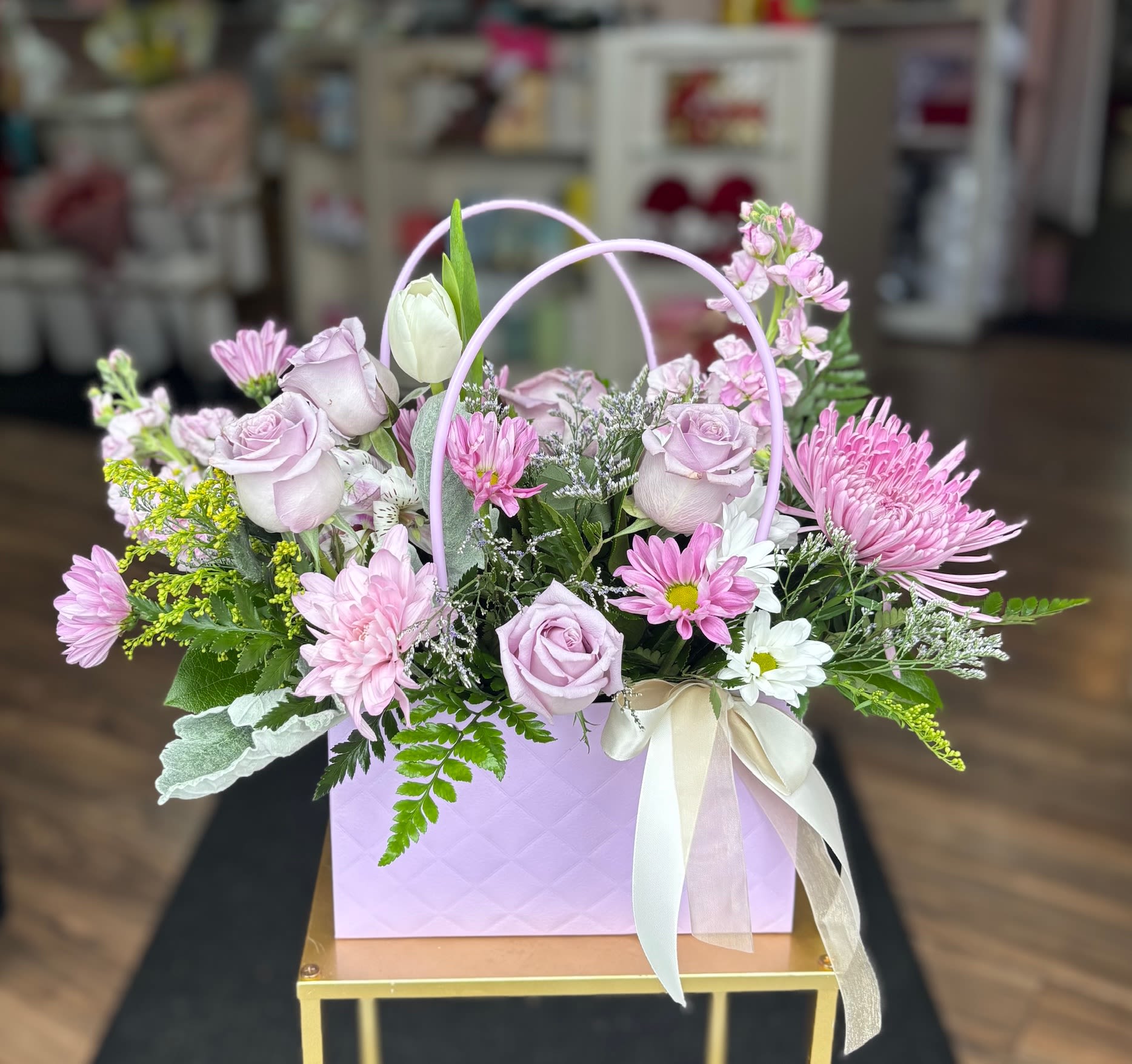 Blooming Lavender Tote - Beautiful Tote for our fashionista.