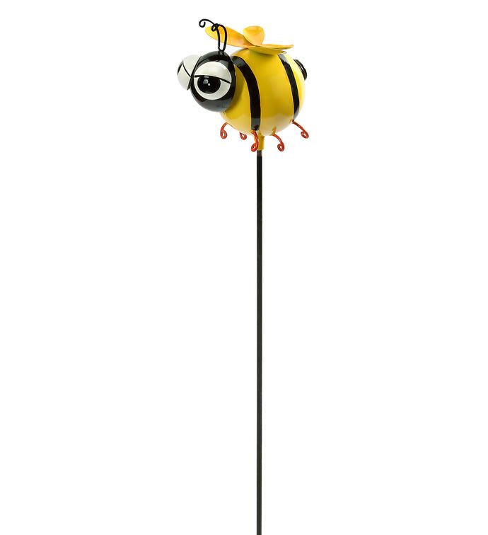 Bumblebee Garden Stake Bumblebee Garden Stake - Dimensions: 4.5" H Material: Metal