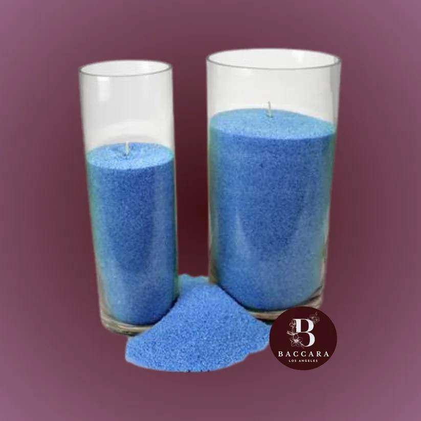 Dreamy Baby Blue Pearl Candles - Infuse your space with a serene charm using our Dreamy Baby Blue Pearl Candles. These luxurious candles feature a stunning baby blue pearl finish, exuding a soft, calming elegance that brightens any room. Ideal for creating a tranquil ambiance during special occasions or adding a touch of sophistication to your everyday decor, these candles are perfect for any setting.  Let the gentle glow of these exquisite pieces elevate your home, making them a delightful addition to your decor collection!  Package includes only the pearl candles and does not include jars.