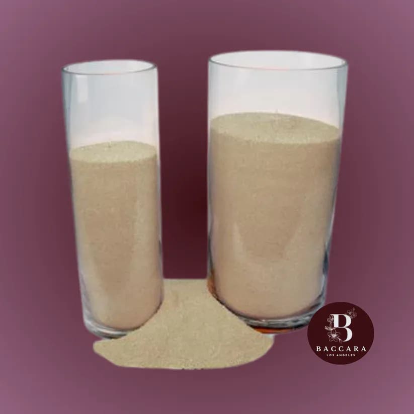 Serene Sand Pearl Candles - Bring warmth and elegance to your space with our Serene Sand Pearl Candles. These luxurious candles feature a soft sand-colored pearl finish, adding a touch of sophistication and tranquility to any decor. Perfect for creating a calming atmosphere in your home or as a refined addition to special events, these candles are designed to enhance your surroundings beautifully.  Illuminate your moments with the understated elegance of these exquisite pieces, making them a perfect choice for both everyday use and special occasions!  Package includes only the pearl candles and does not include jars.
