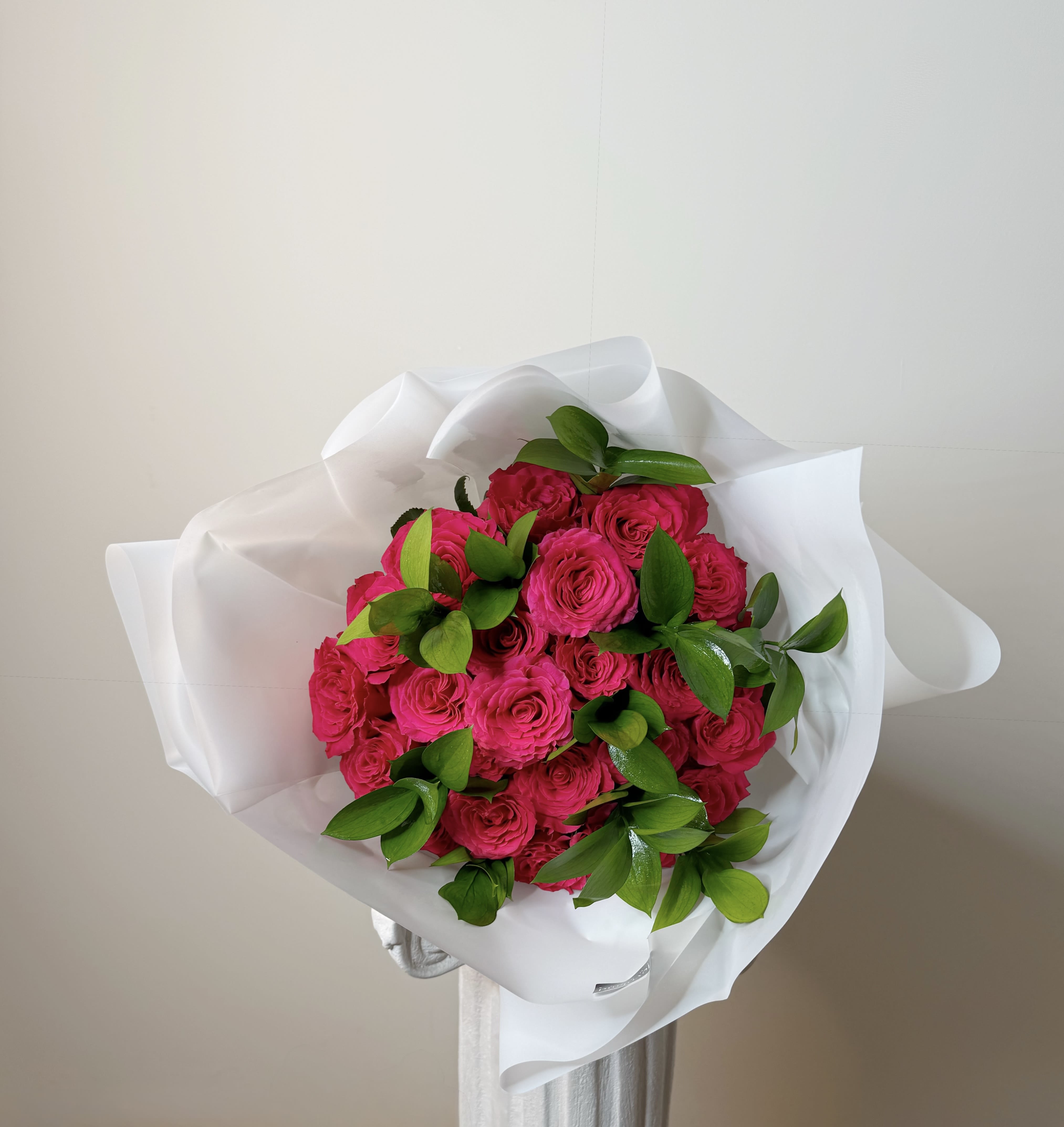 Seasonal Fuchsia - Designed to steal every glance. Bold, vibrant, and absolutely unforgettable. This bouquet doesn’t whisper it speaks volumes. 