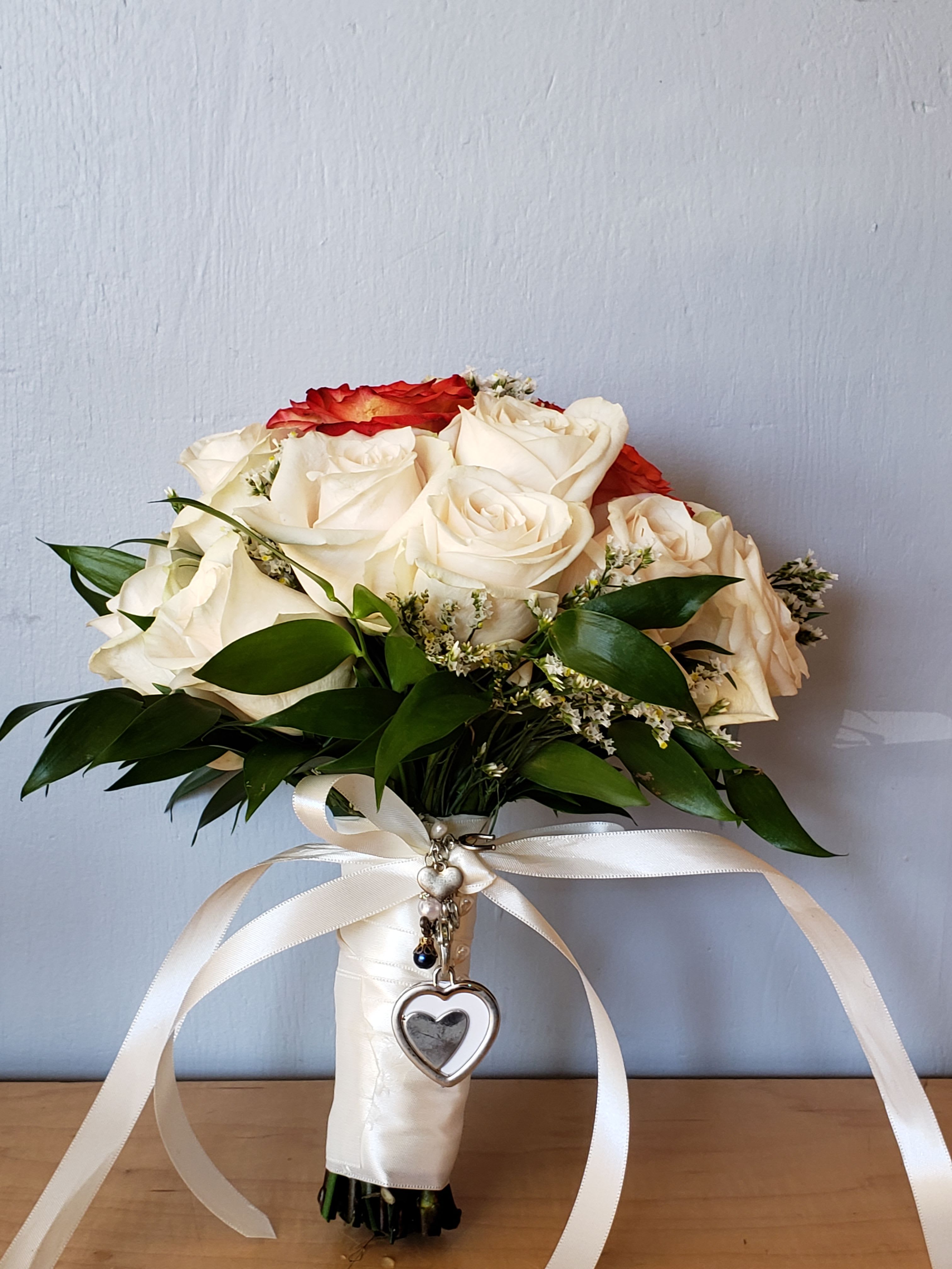 bridal bridal - white roses