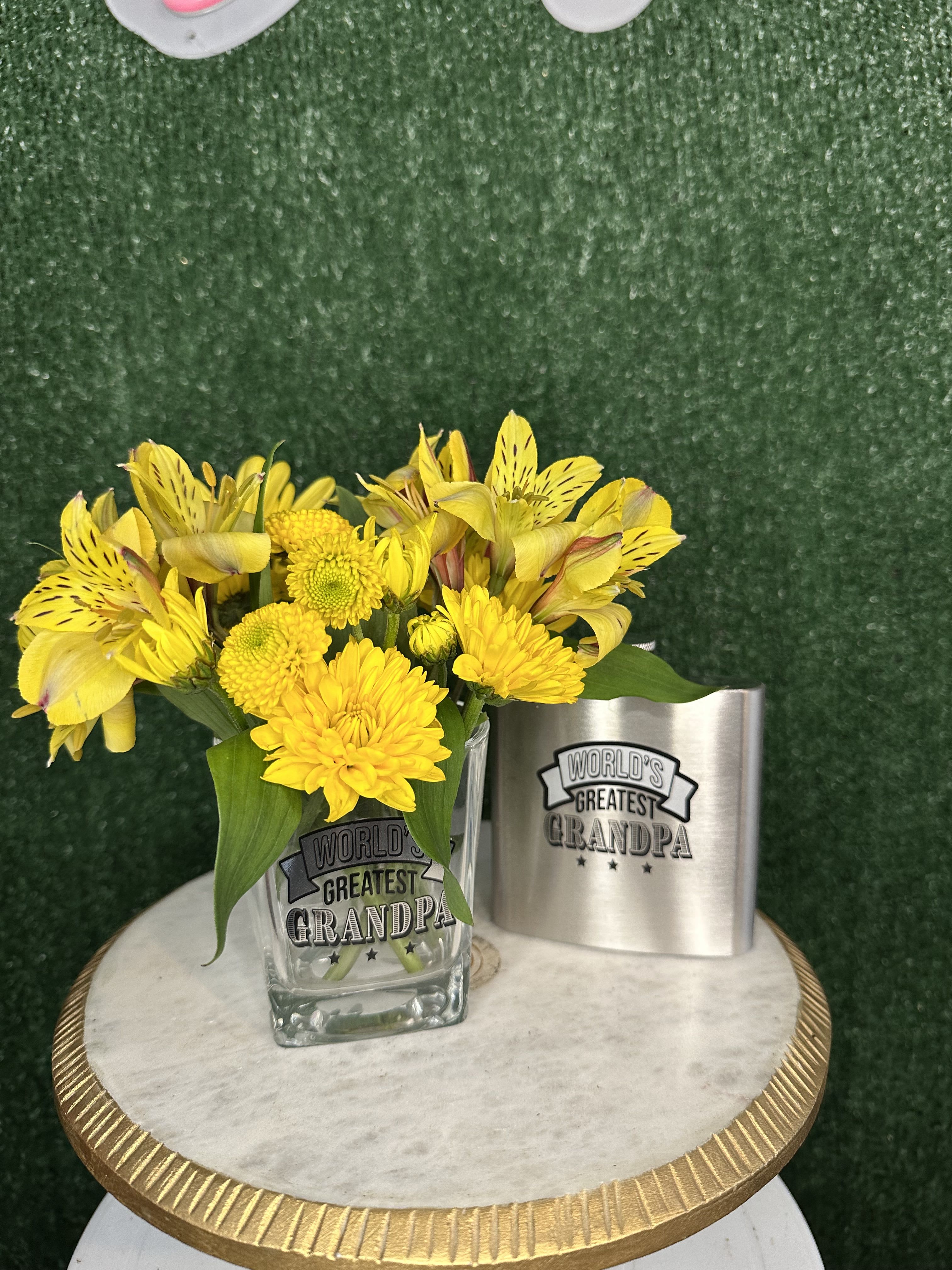 Best Grandpa - Flowers and color substitution might apply