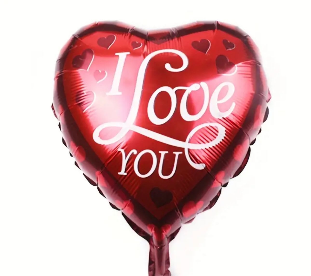 I love balooms I love balooms - can be added to any bouquet