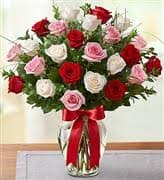 2 doz roses mix - Two dozen romantic colored roses red white pink designed in a vase with filler flower and Greenery  #spring  #Valentine'sDay  #Romance  #love  #roses  #valentinesday   #Samedaydelivery    Since ancient times, special meaning has been attributed to different colors and species of flowers. Roses have always represented love, in general, but the specific significance changes with the colors of the petal. If you want your gift of roses to carry with it an inherent message, you'll need to understand the meaning behind each color.      #MissOklahomaCompetition  #MissOklahoma2022  #missoklahomateen  #missoutstandingteen  #riversprit   #NationalRosemonth
