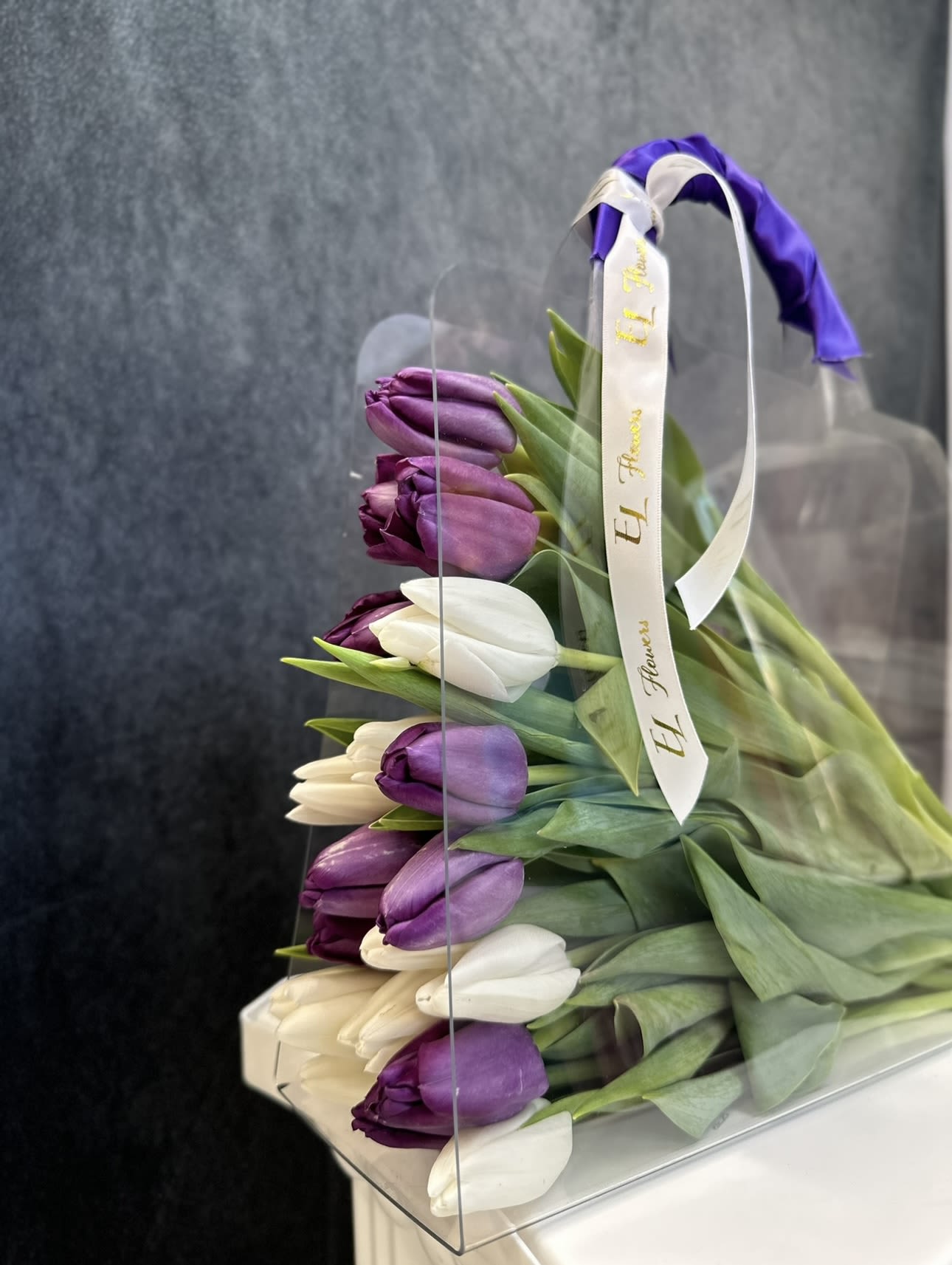 Tulips Inside the Bag Tulips Inside the Bag - Different colors of tulips inside the bag