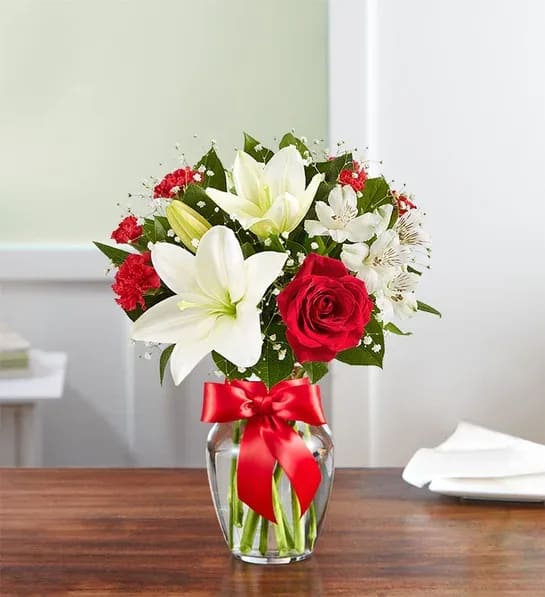 Fields of love Fields of love - That feeling of bliss, captured in a bouquet. our best seller brings together radiant roses and lush lilies in a glass vase wrapped in red ribbon. Whatever your reason for reaching out, it’s a gift that delivers on delight.