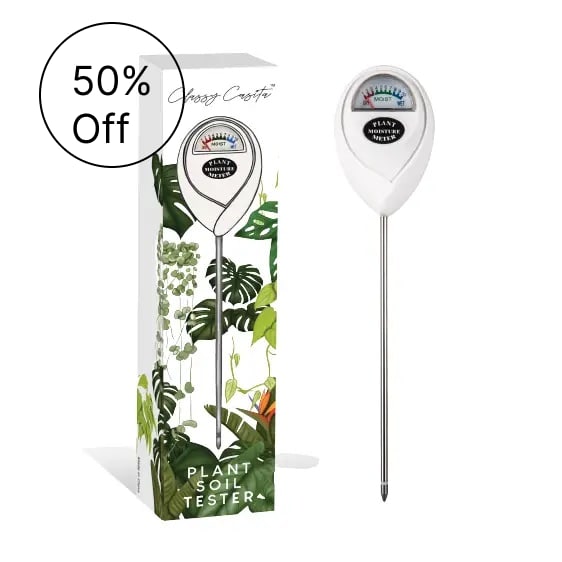 SALE 50% OFF- Moisture Meter / Gauge - Classy Casita was created by a plant lover, for plant lovers. Whether you’re a perfect plant parent living in an indoor jungle, or just starting your plant collection and journey, a Classy Casita moisture meter is the perfect addition for your plant needs. These classy and playful design makes garden and plant care more fun, and it makes the perfect gift for any plant lover!  INDOOR &amp; OUTDOOR USE: Ideal soil test tool kit for house plants, garden, lawn and farm.  ACCURATE: This moisture meter measures the level of wetness between 1 - 10. Level 1 means very dry, and level 10 means very wet. No plants can tolerate the two extremes for long, so it is important to often check on all of your plants.  NOTE: Do not use to test very dry soil. Do not use to test water or other liquid. Designed to only test soil.