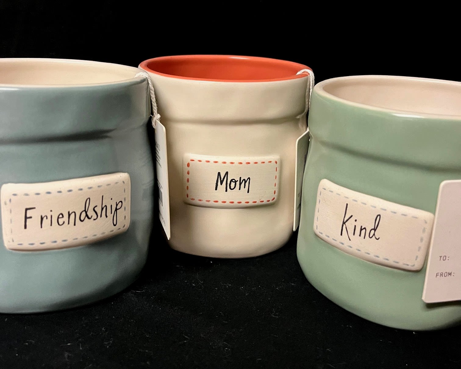 Ceramic Planter Ceramic Planter - This cute ceramic planter has a drainage opening and comes in a variety of colors. (Please specify in the additional notes at check out if you have a preference for which style.)