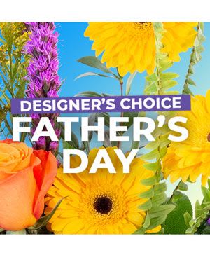 Father’s Day Florist’s Choice Bouquet Father’s Day Florist’s Choice Bouquet - Fresh bouquet of beautiful blooms, selected and arranged in a glass