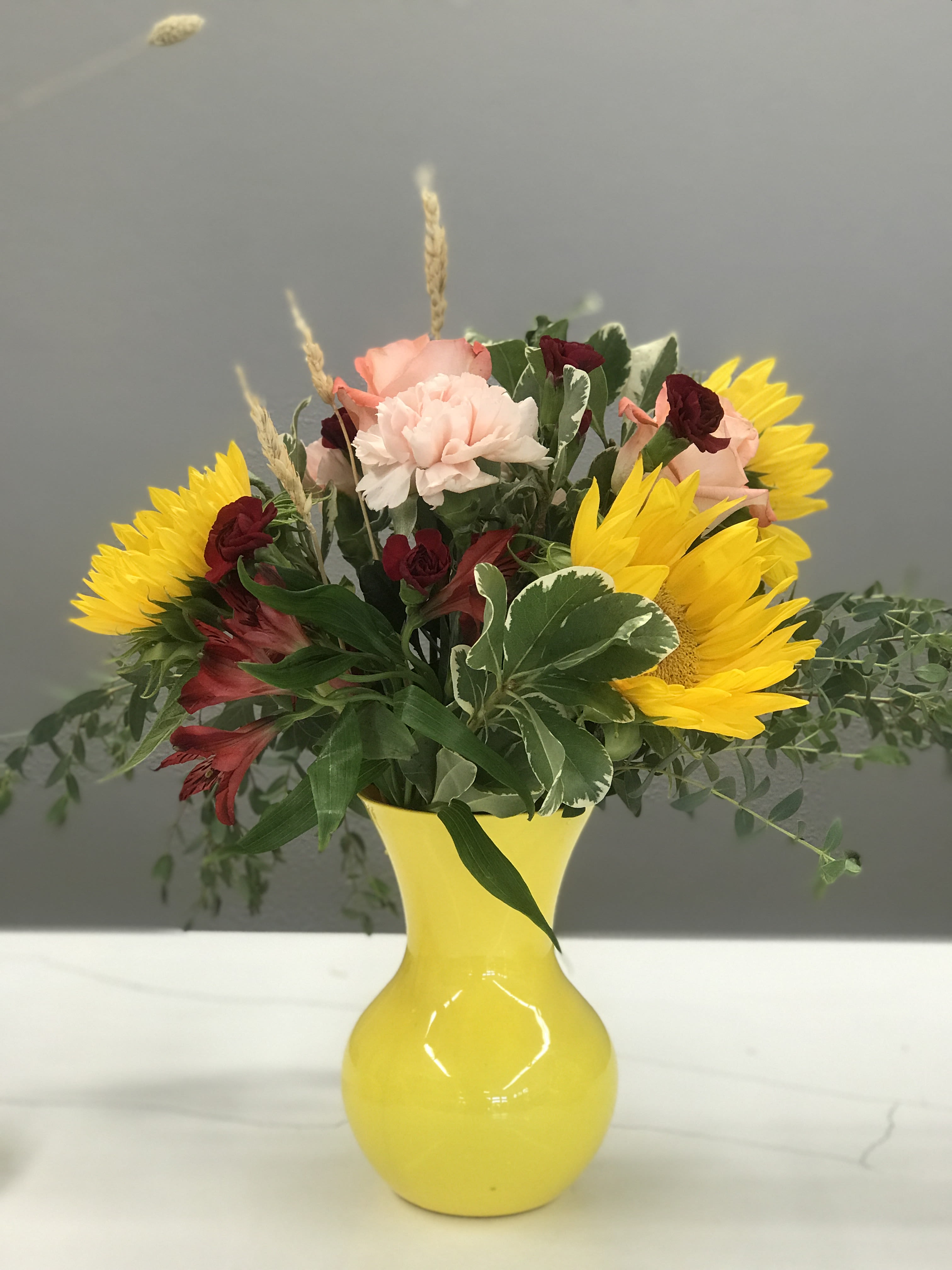 Hey There - Some fun pops of fall colors and florals set at a price to send one to friends and family and one to brighten your own home as well!