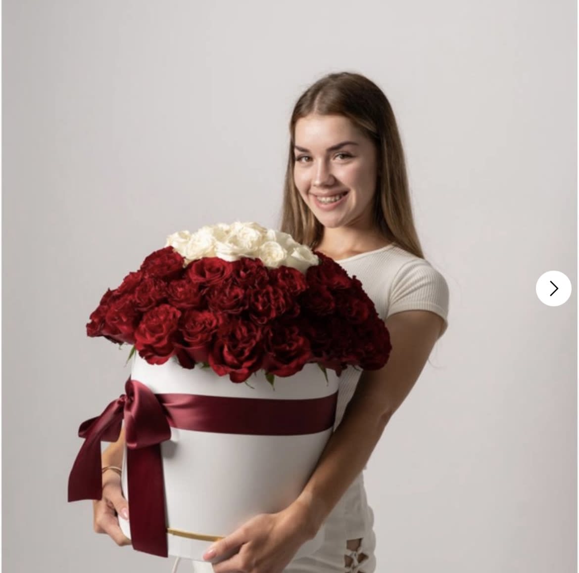 You are in my heart - Box of Heart Roses