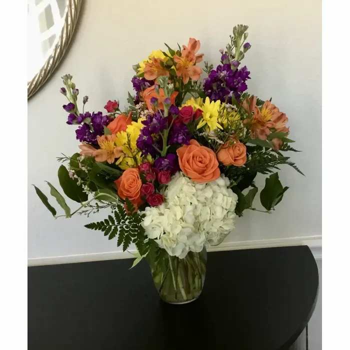 Spring in winter - Rainbow colors bundle in an amazing combination of flowers