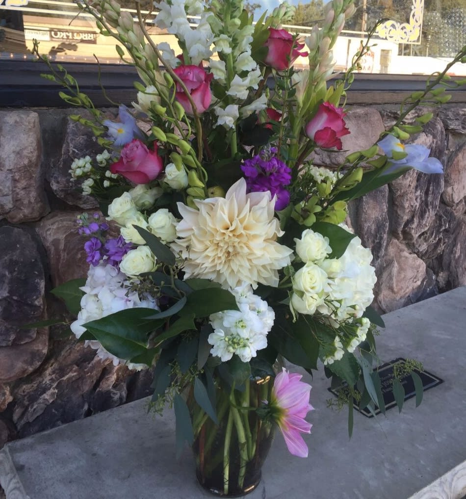 Perfectly Purple Perfectly Purple - Mixed bouquet with assorted white and purple blooms.