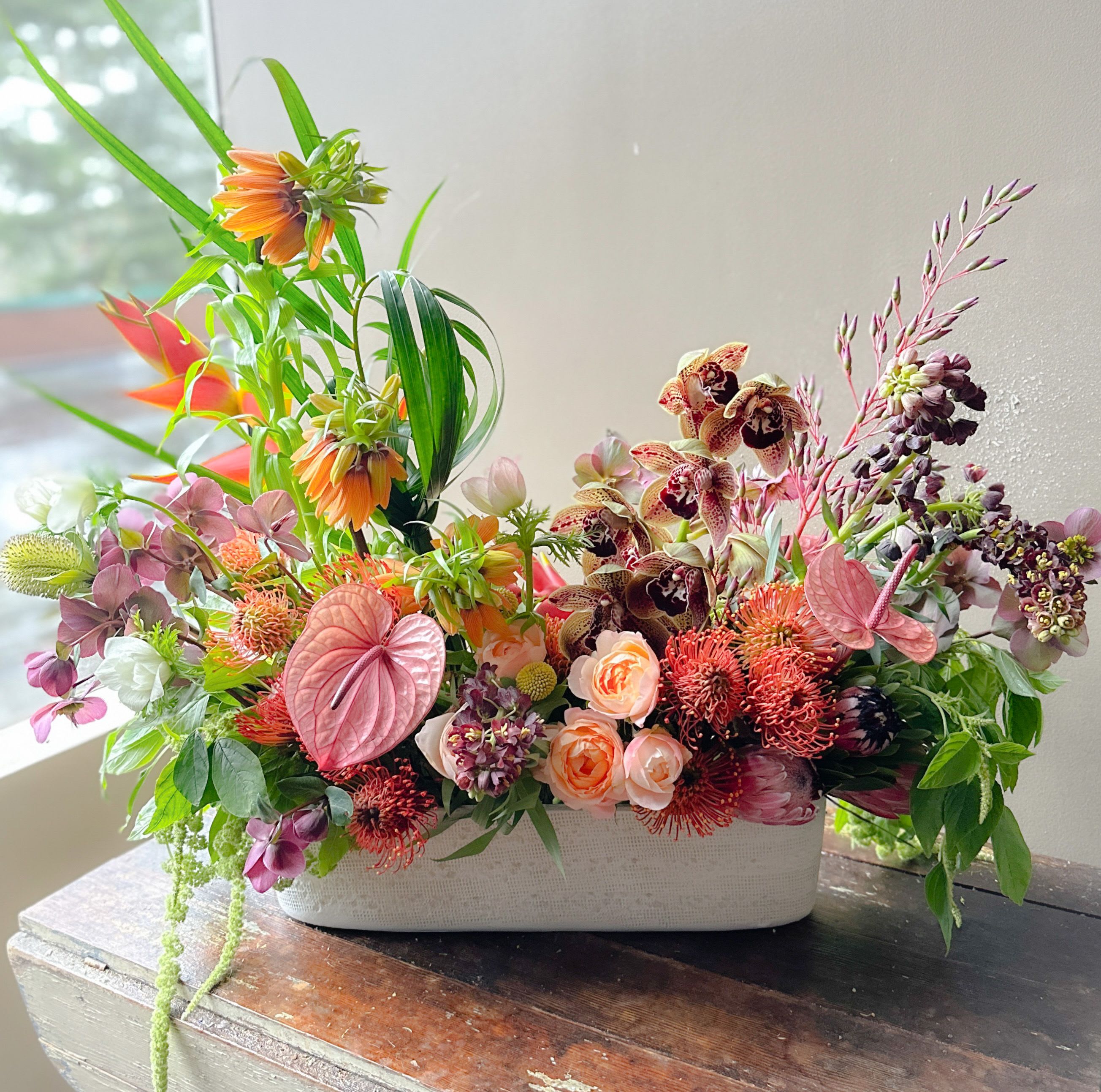 Burano (Gallery Photo) - Add colors and textures to any space with these artfully arranged blooms, each petal and hue reflecting creativity and spirit. A perfect gift to inspire and uplift!