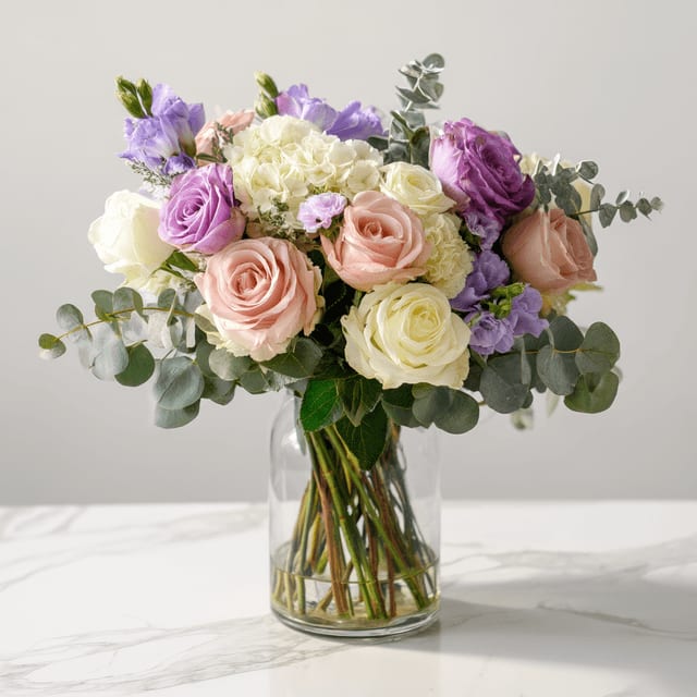 Tranquil Tranquil - Delicate shades and dreamy texture make this a graceful everyday gift.