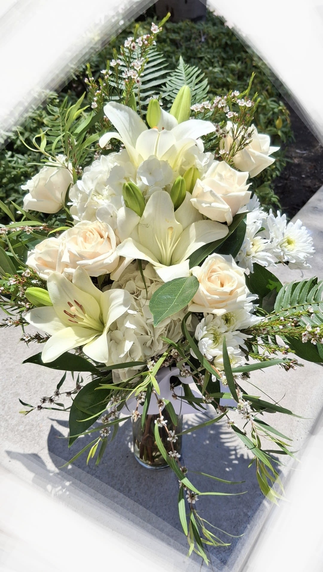 Virgin Mary Bouquet  - A divine tradition for the bridal ceremony. In a botanical design. 