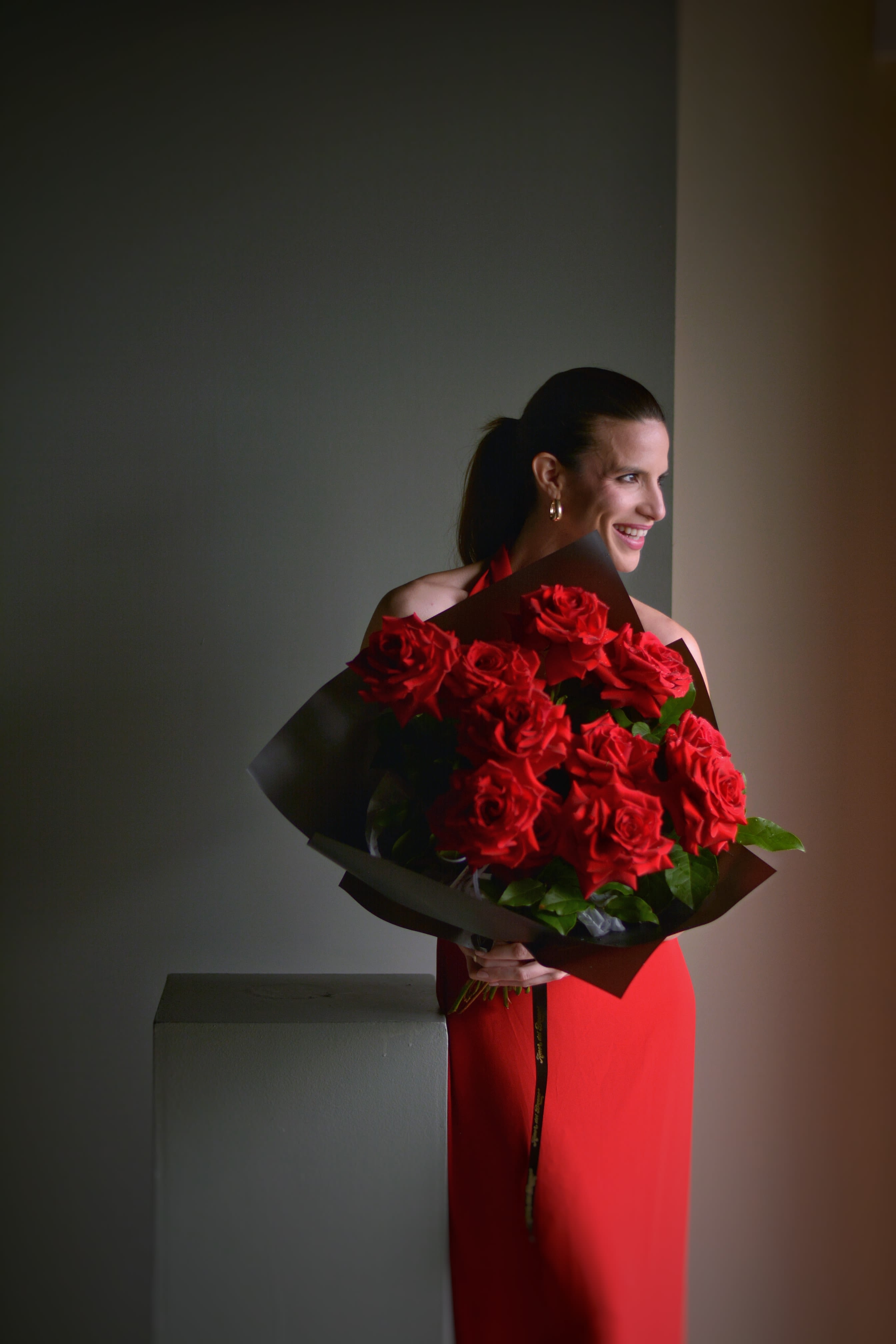 Modern red roses bouquet!  - For not traditional lovers, This valentines is just about sending her unique bouquets ️️️