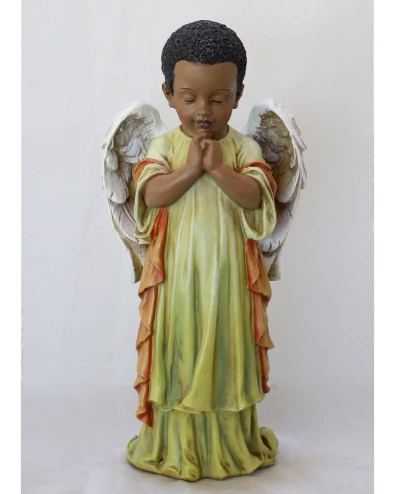 Praying Boy Angel Praying Boy Angel - Praying boy angel: Resin Stands 11.75"h