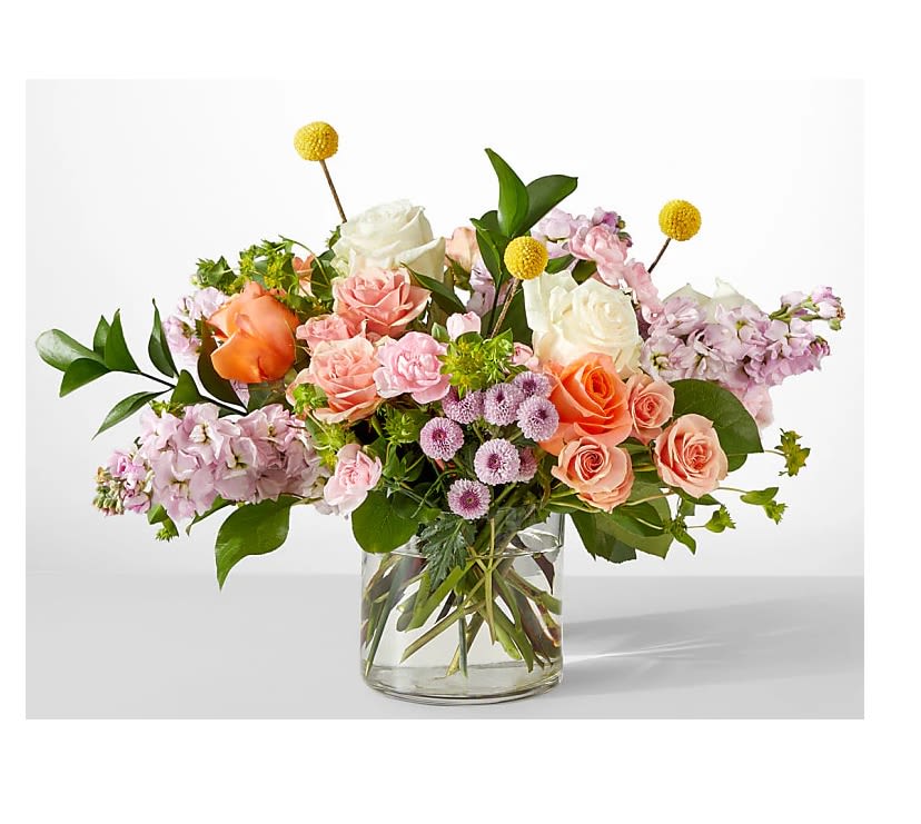 French Market Bouquet - Serene and fragrant, this arrangement blends soft pastels to create a gift that is worthy of all occasions.