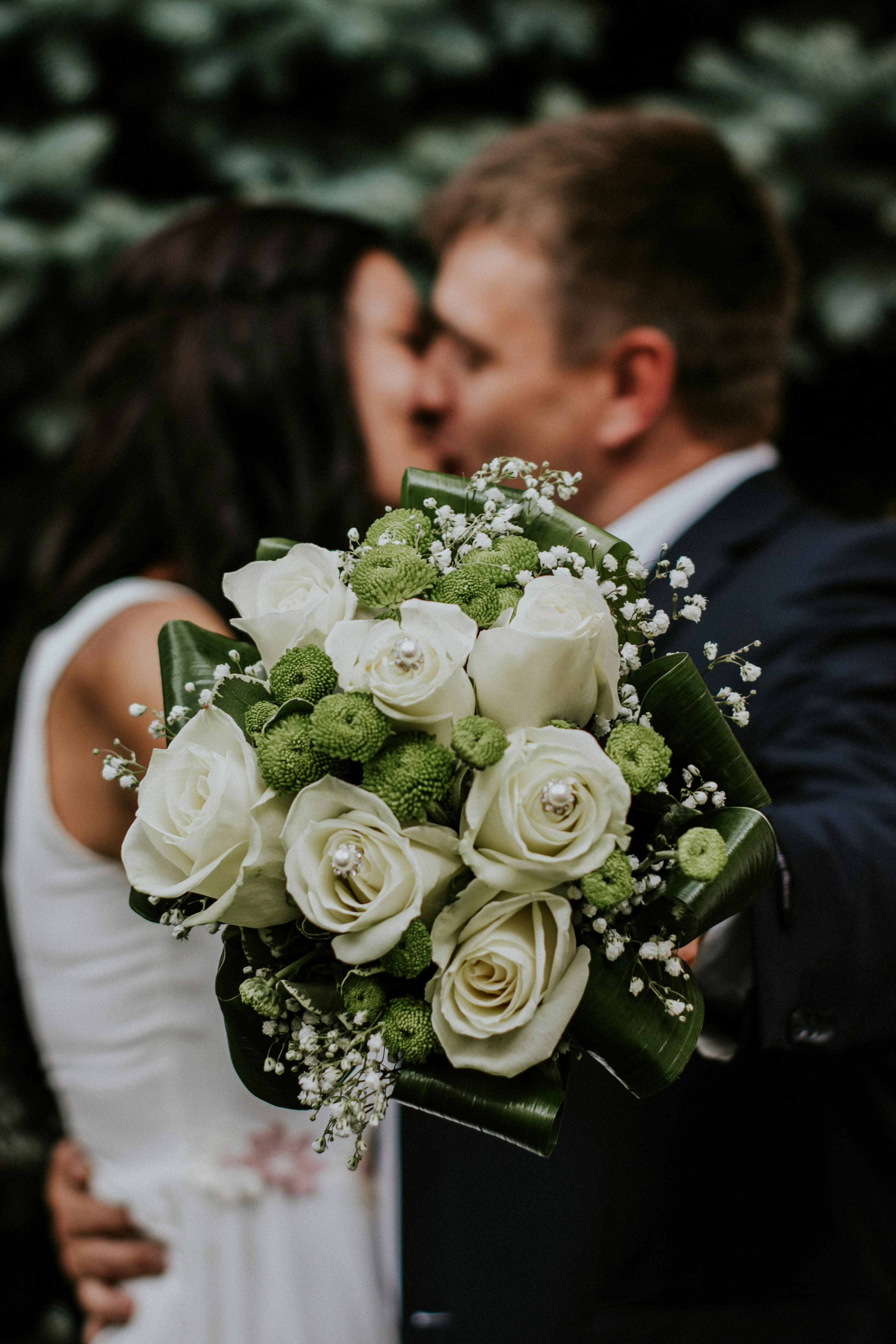 Just us  - Created for intimate moments that don’t need much just something meaningful and true. This collection is ideal for small celebrations, featuring a delicate bouquet and a special accent for him. A simple choice that still feels unforgettable. Includes: • 1 bridal bouquet • 1 boutonniere