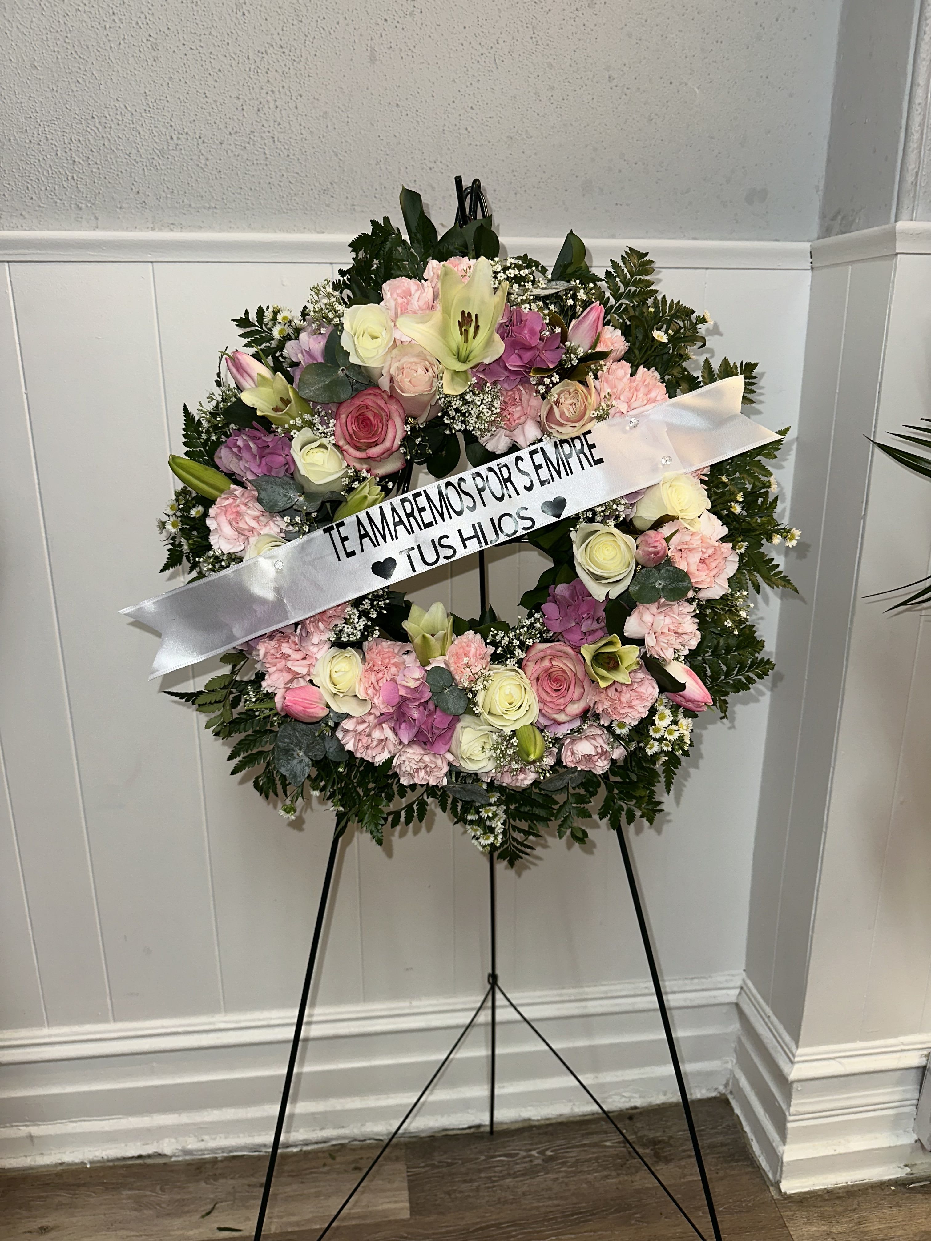 FUNERAL CIRCULAR IN PINK COLORS FUNERAL CIRCULAR IN PINK COLORS - FUNERAL CIRCULAR IN PINK COLORS