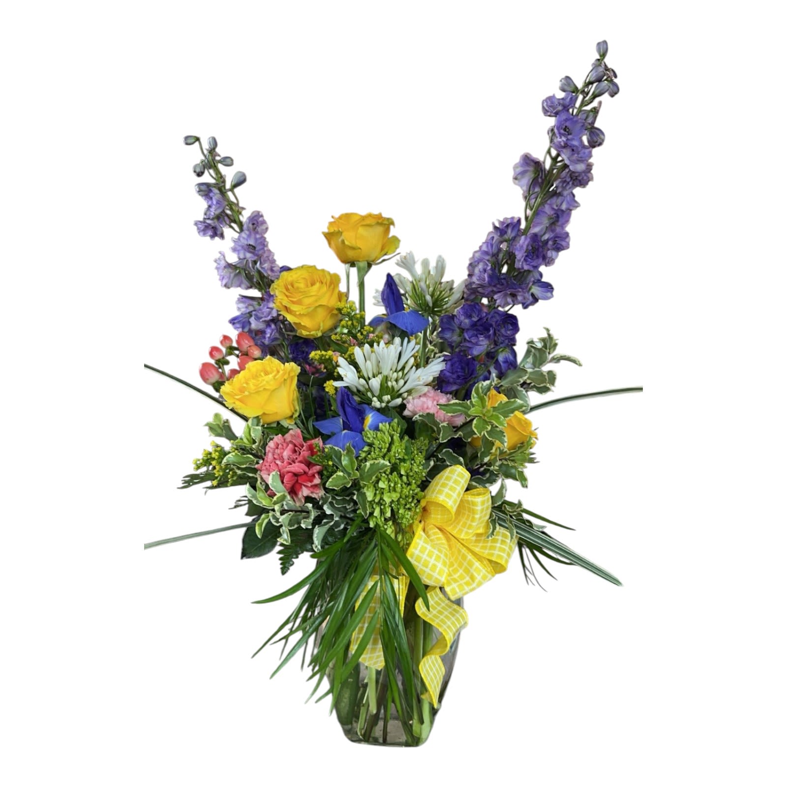 Sunlit Sprouts - A vibrant mixture of colors and flowers perfect for any occasion.